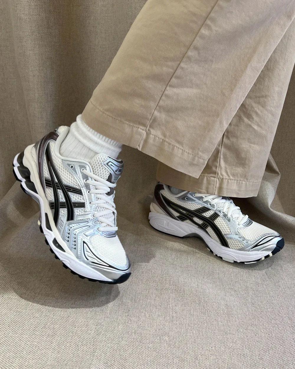 GEL-Kayano 14 Cream/Black