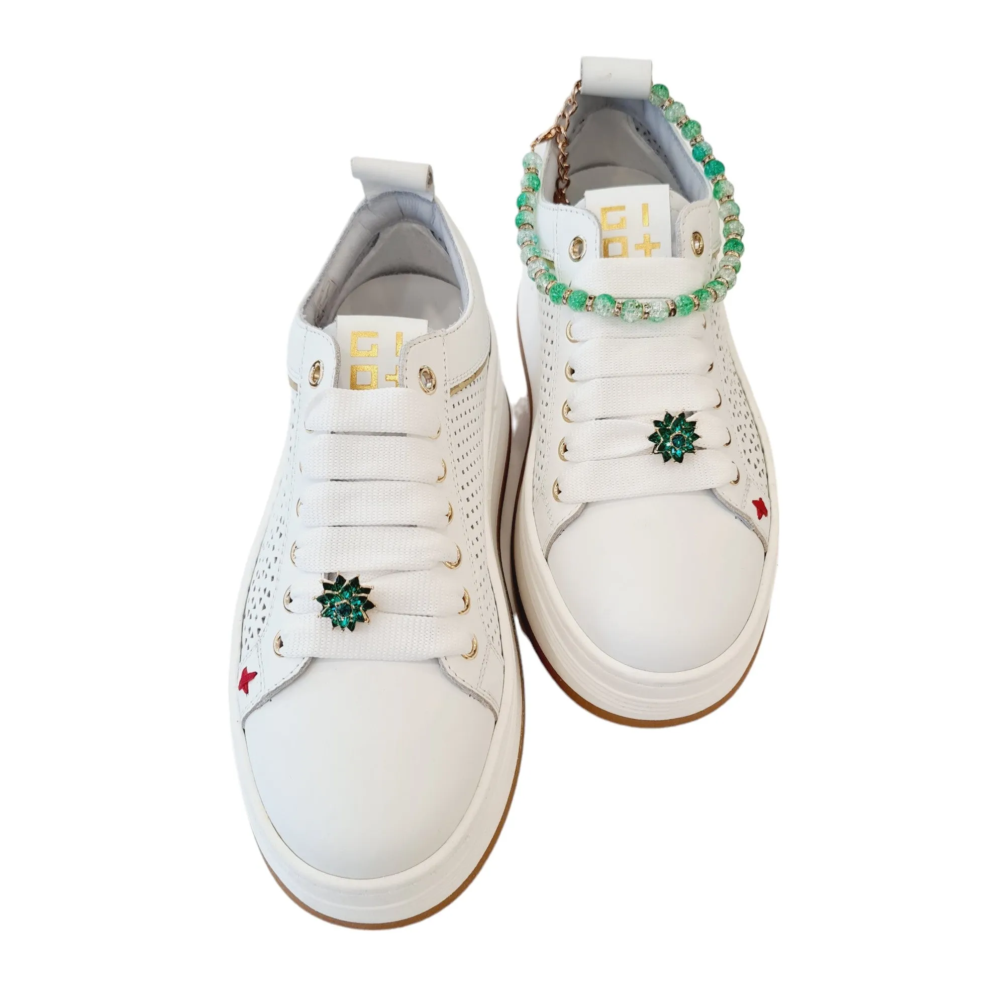 Gio  Sneakers Donna Bianco  Rif.27