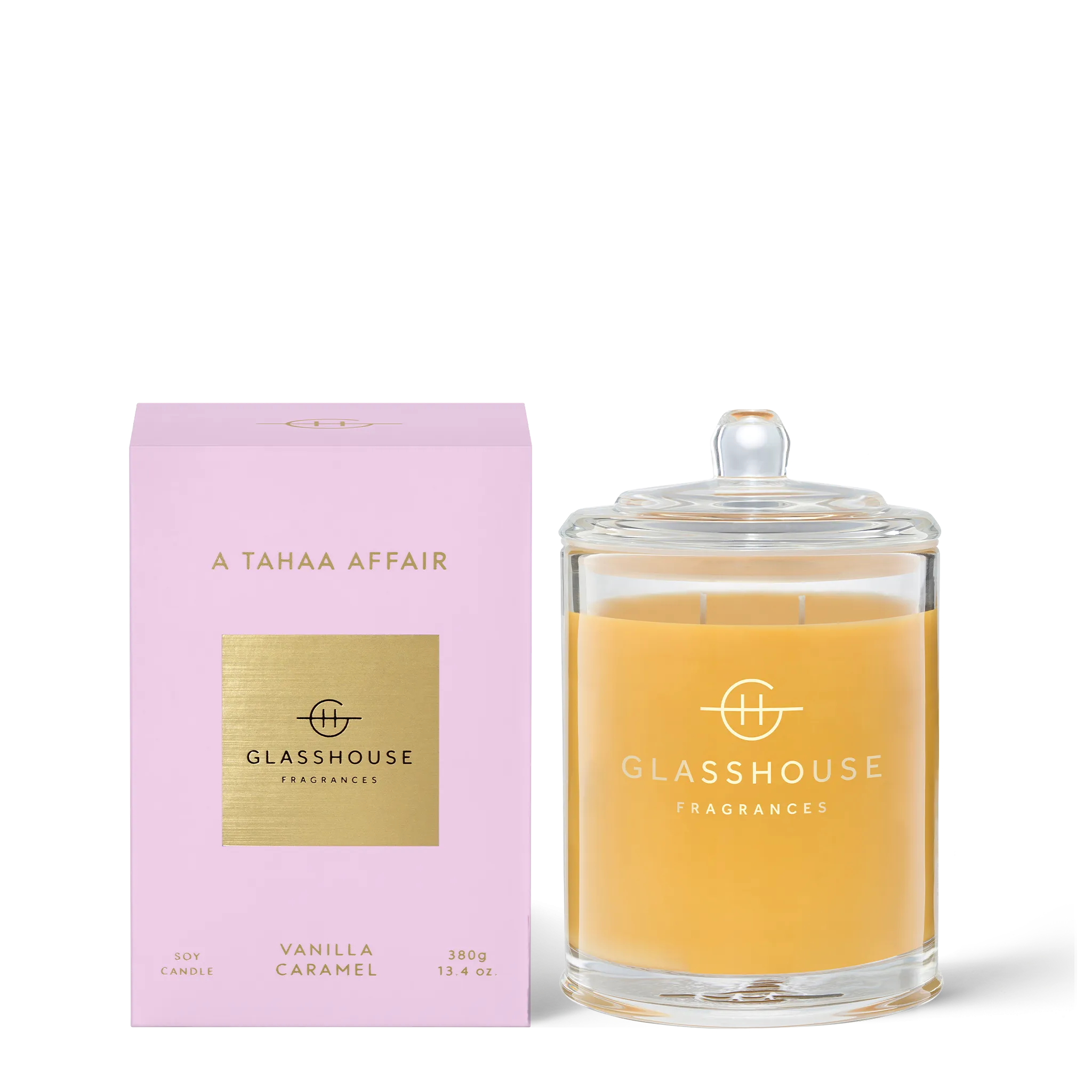 GLASSHOUSE 380g Candle A TAHAA AFFAIR