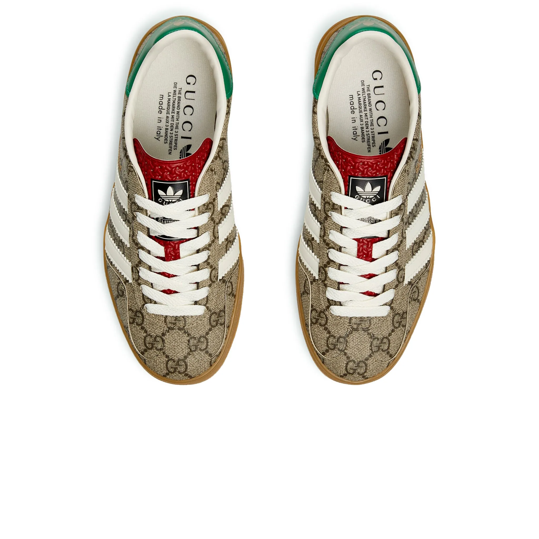 Gucci x Adidas Gazelle Beige GG Monogram