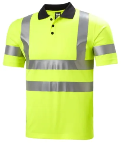 Helly Hansen Addvis Hi Viz stretch Polo shirt -79091