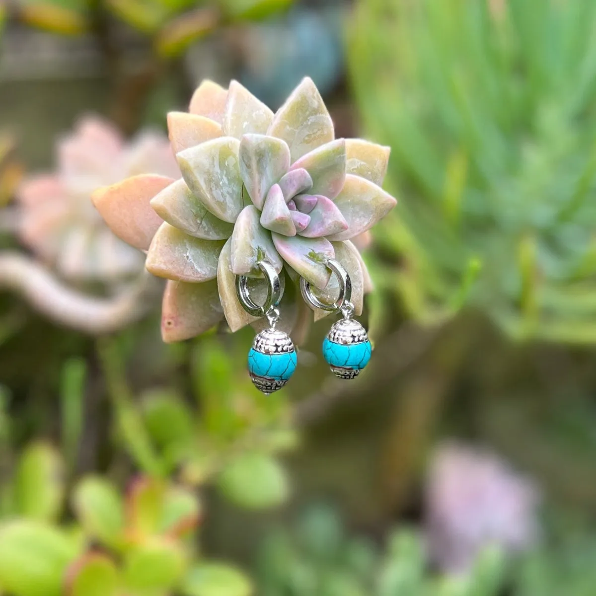 Himalaya Harmony Earrings - Turquoise