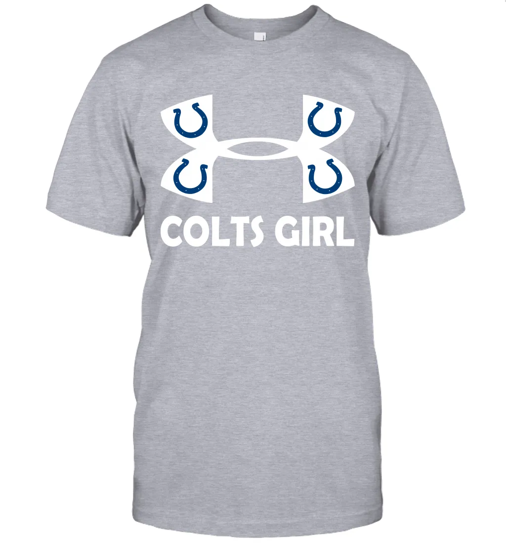 Indianapolis Colts Girl Under Armour Football T-Shirt