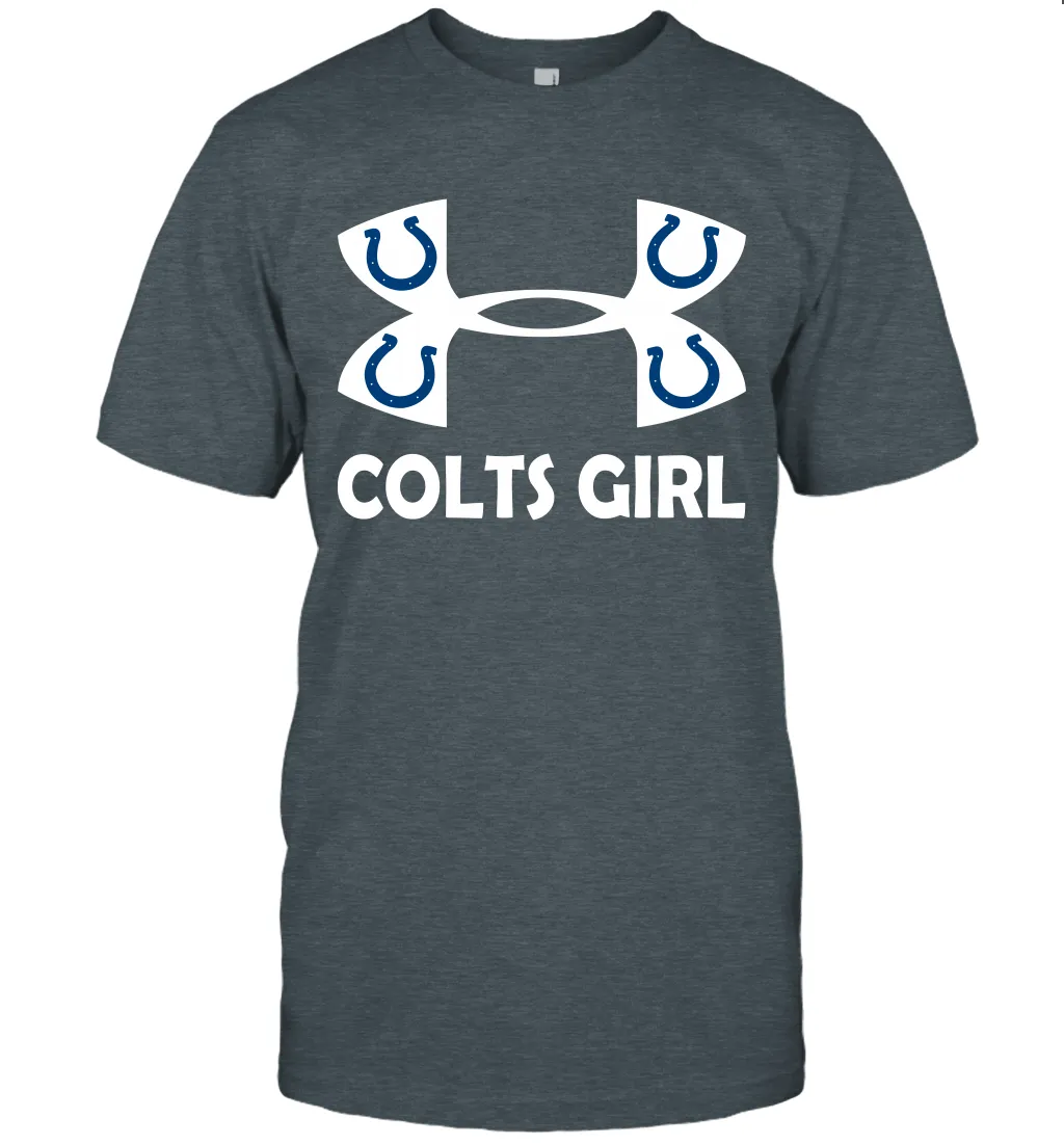 Indianapolis Colts Girl Under Armour Football T-Shirt