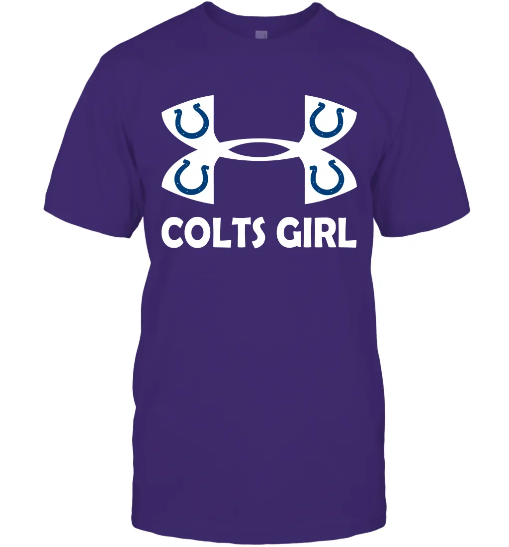 Indianapolis Colts Girl Under Armour Football T-Shirt