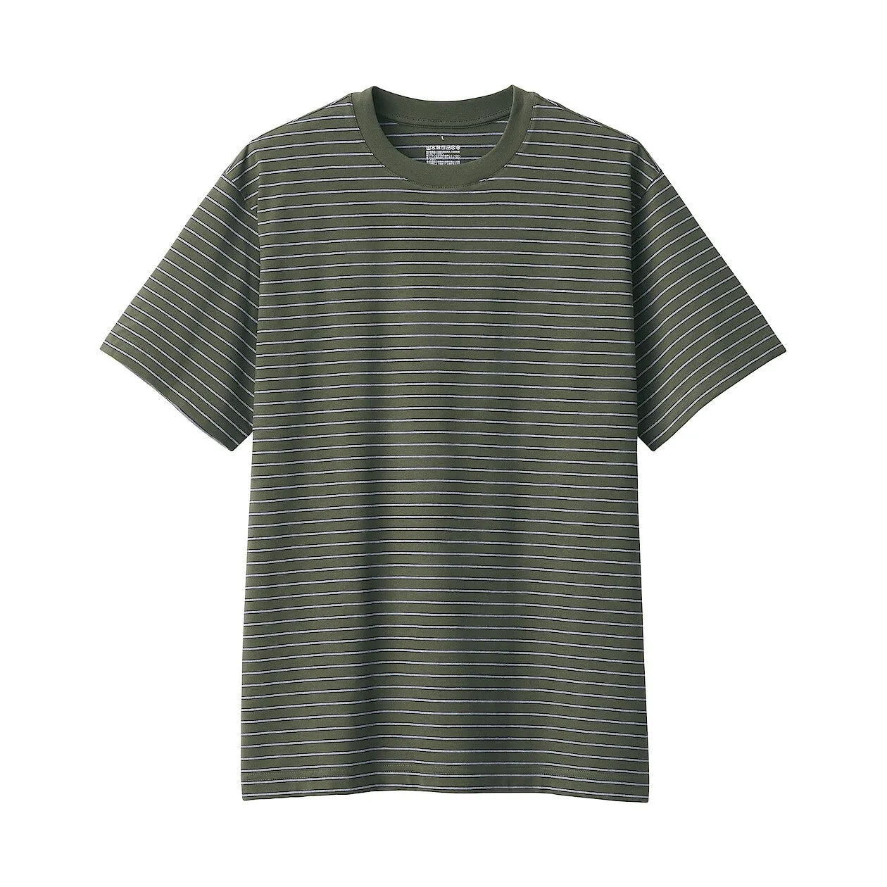 Jersey Striped Crewneck T-Shirt