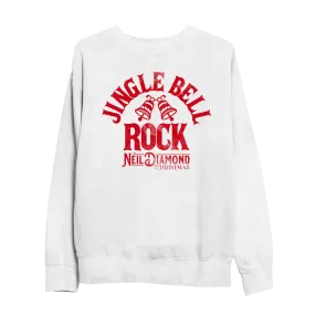 Jingle Bell Rock White Crewneck