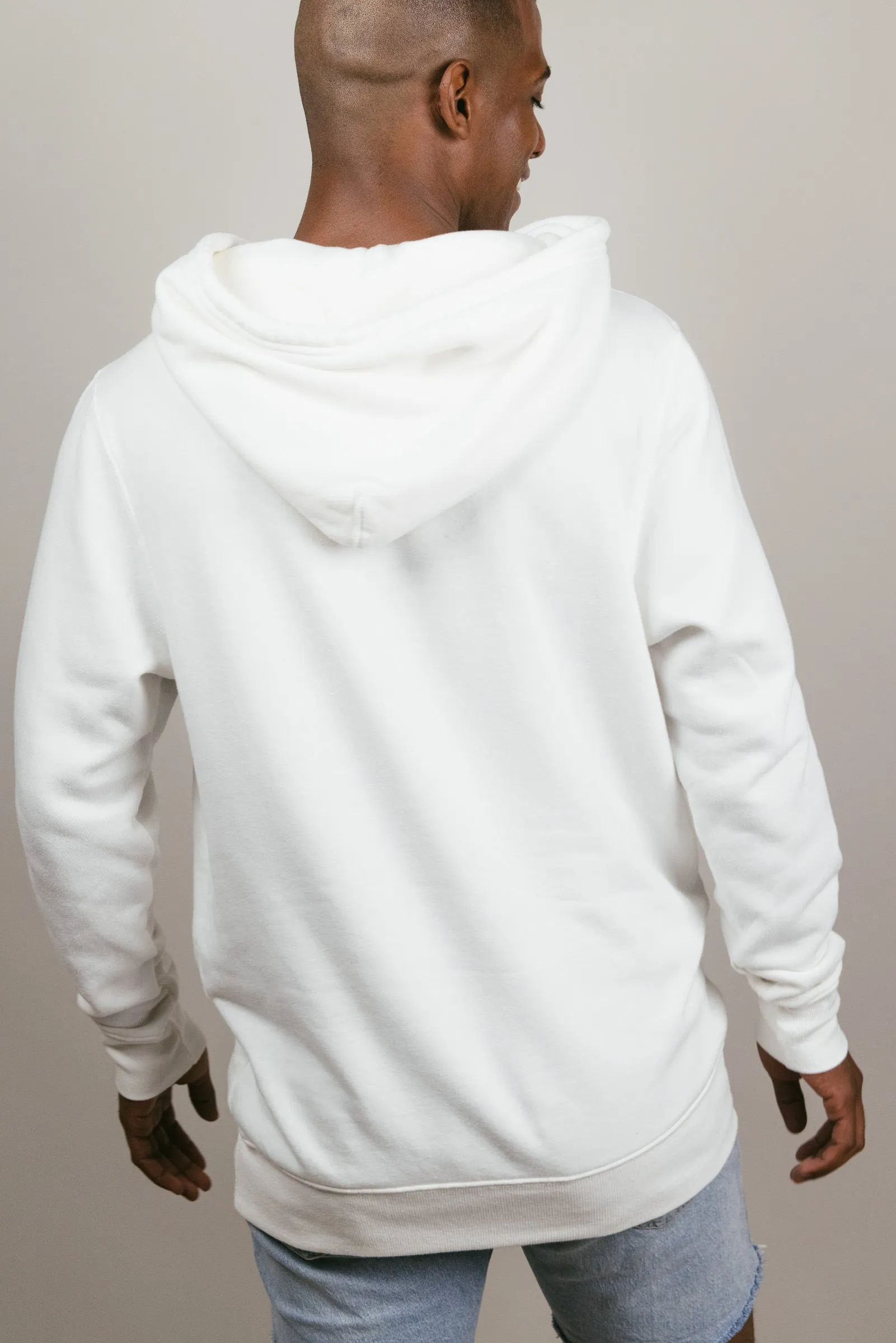 Kansas Jayhawks Logo White Hoodie