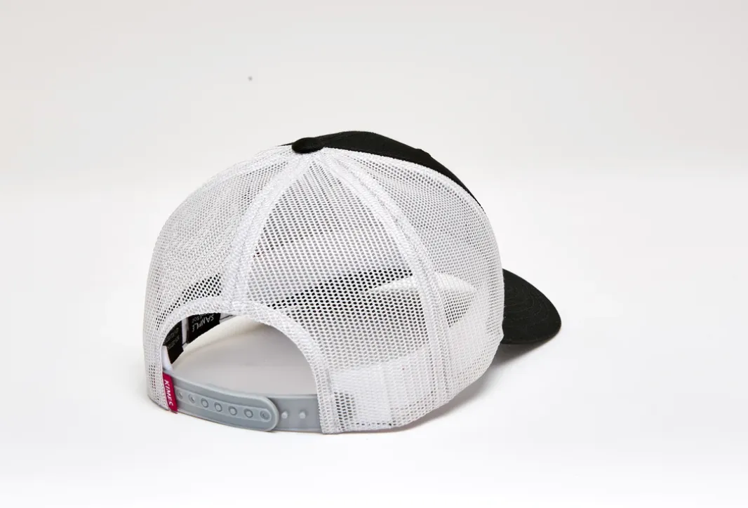 Kimes Ranch Mesh Cutter Trucker-Black