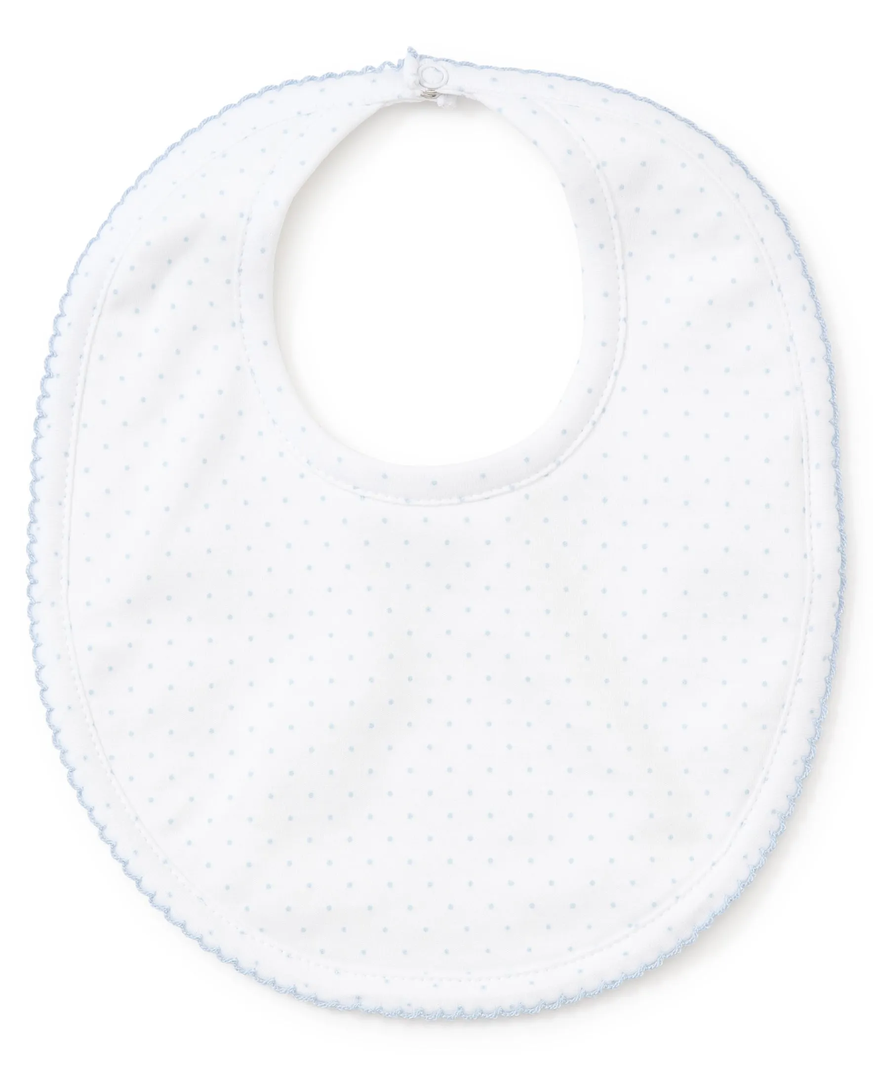 Kissy Kissy - Bib - Blue Dot