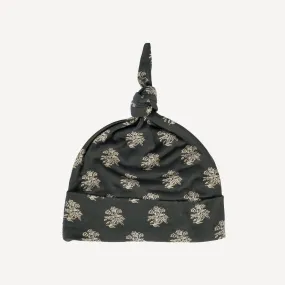 knot hat | wood block floral | lenzing modal