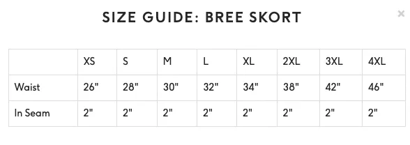 Known Supply - The Bree Skort | Apricot