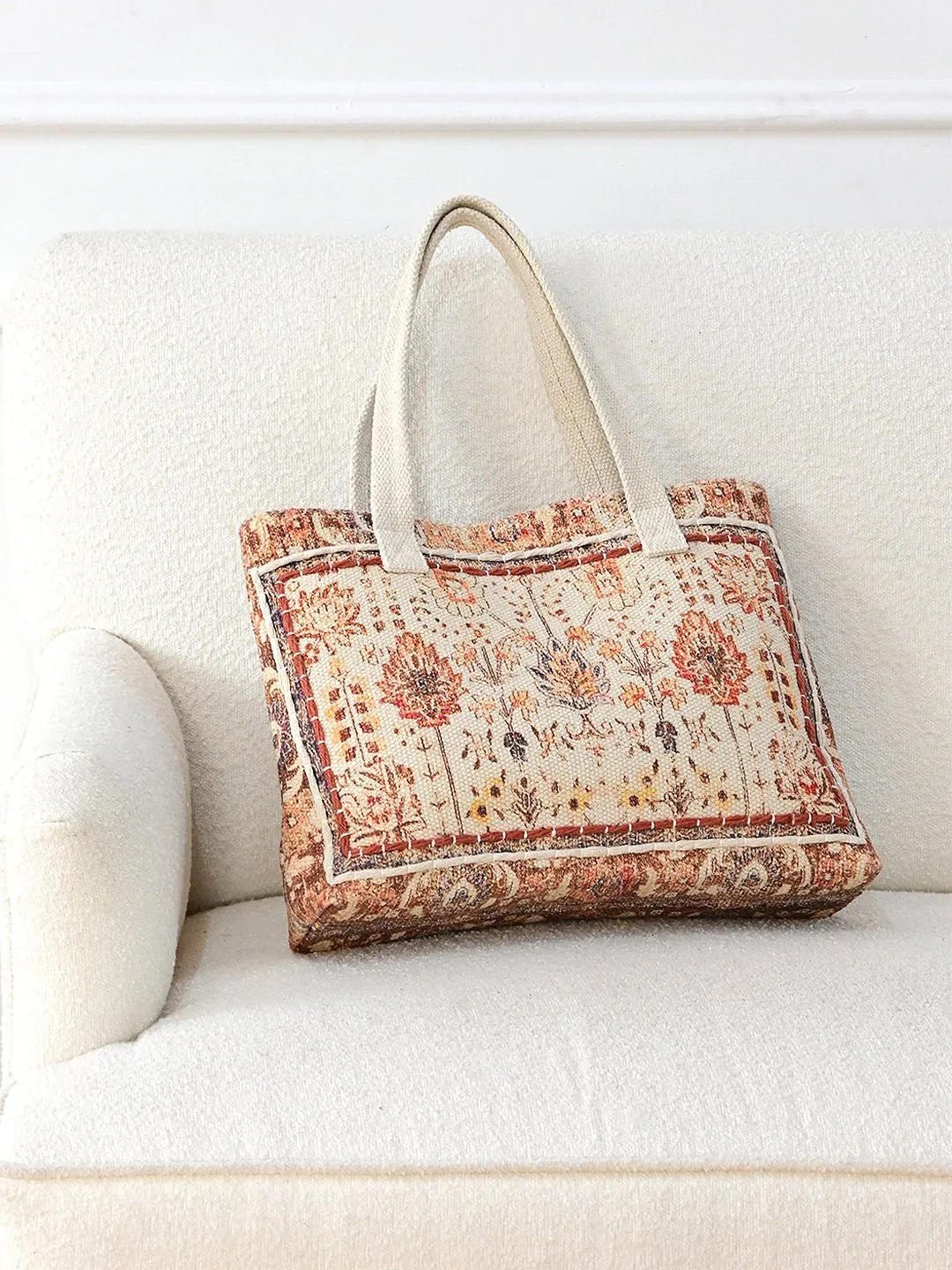 LEILANI - DIGITAL PRINTED COTTON TOTE BAG