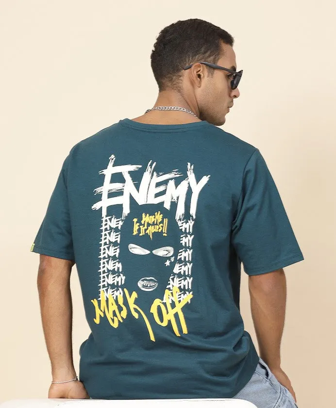 Mask Off Oversized Terry T-Shirt