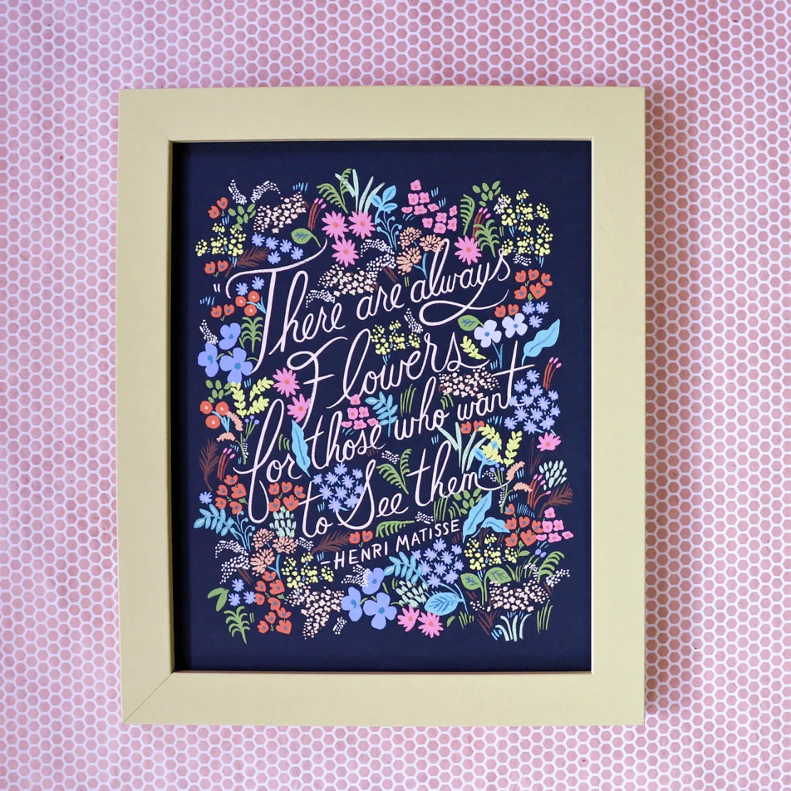 Matisse Quote Art Print