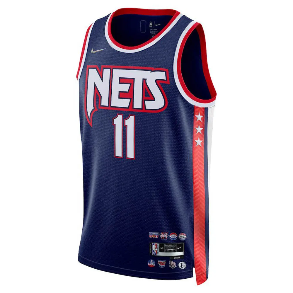 Men's Brooklyn Nets Kyrie Irving  Jersey City Edition - Navy