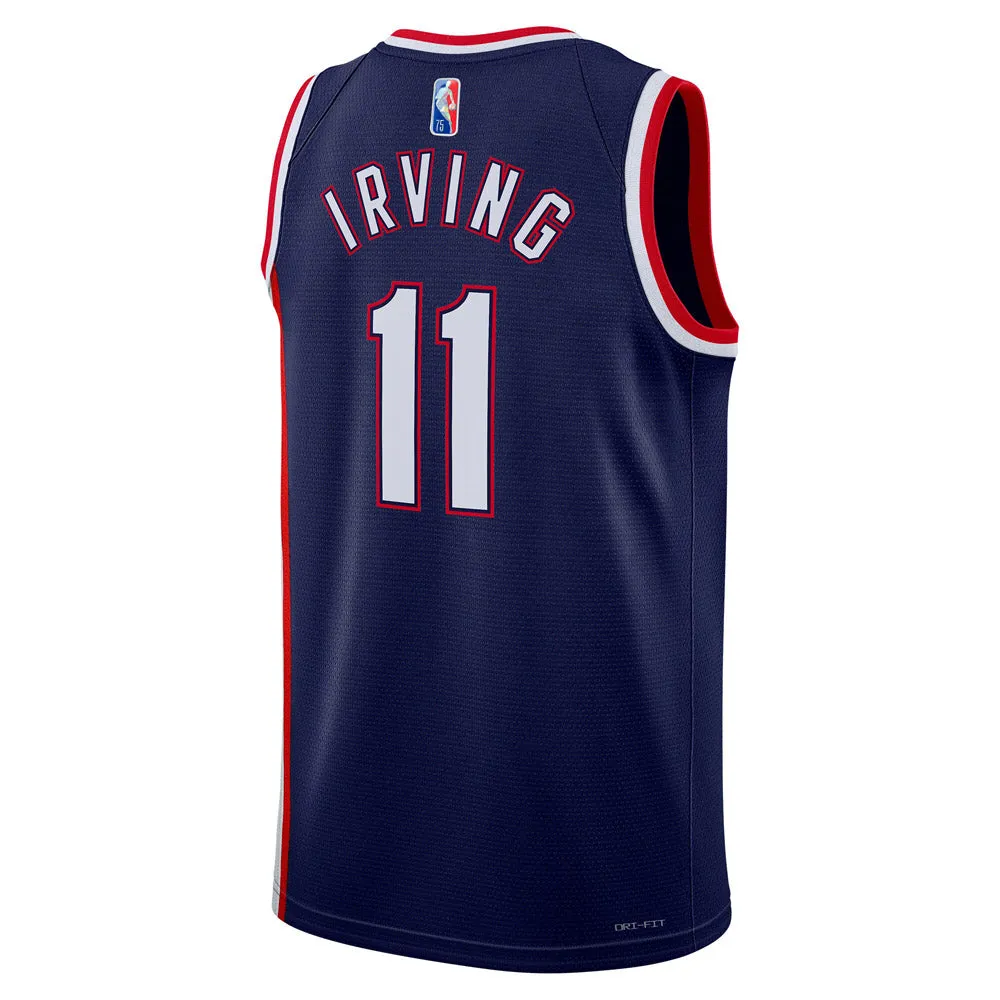 Men's Brooklyn Nets Kyrie Irving  Jersey City Edition - Navy