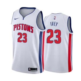 Men's Detroit Pistons Jaden Ivey Association Jersey - White