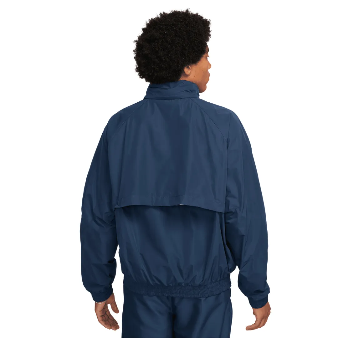 Men's Nike Swoosh Windbreaker - Midnight Navy/White