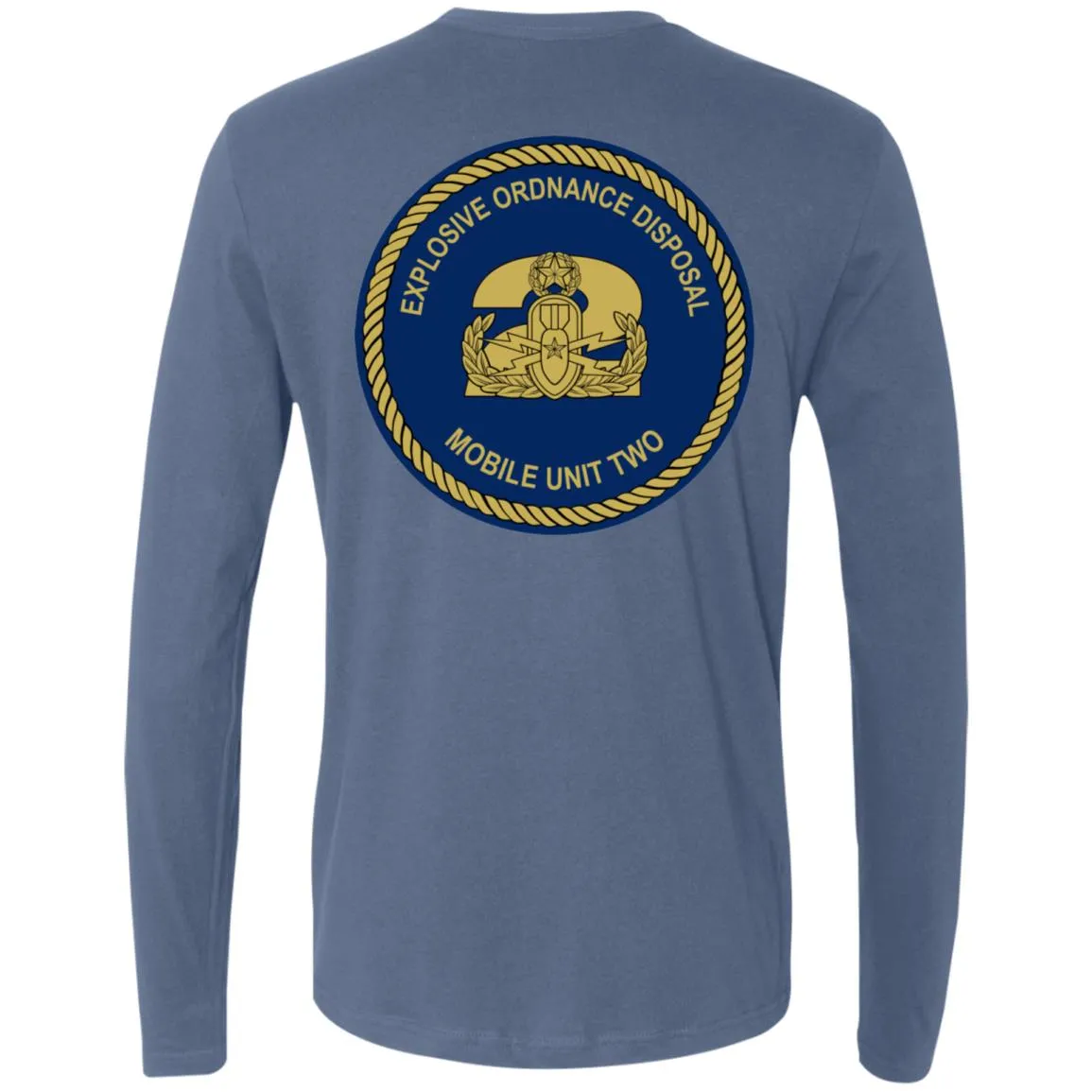 Navy EODMU 2 Men's Premium LS