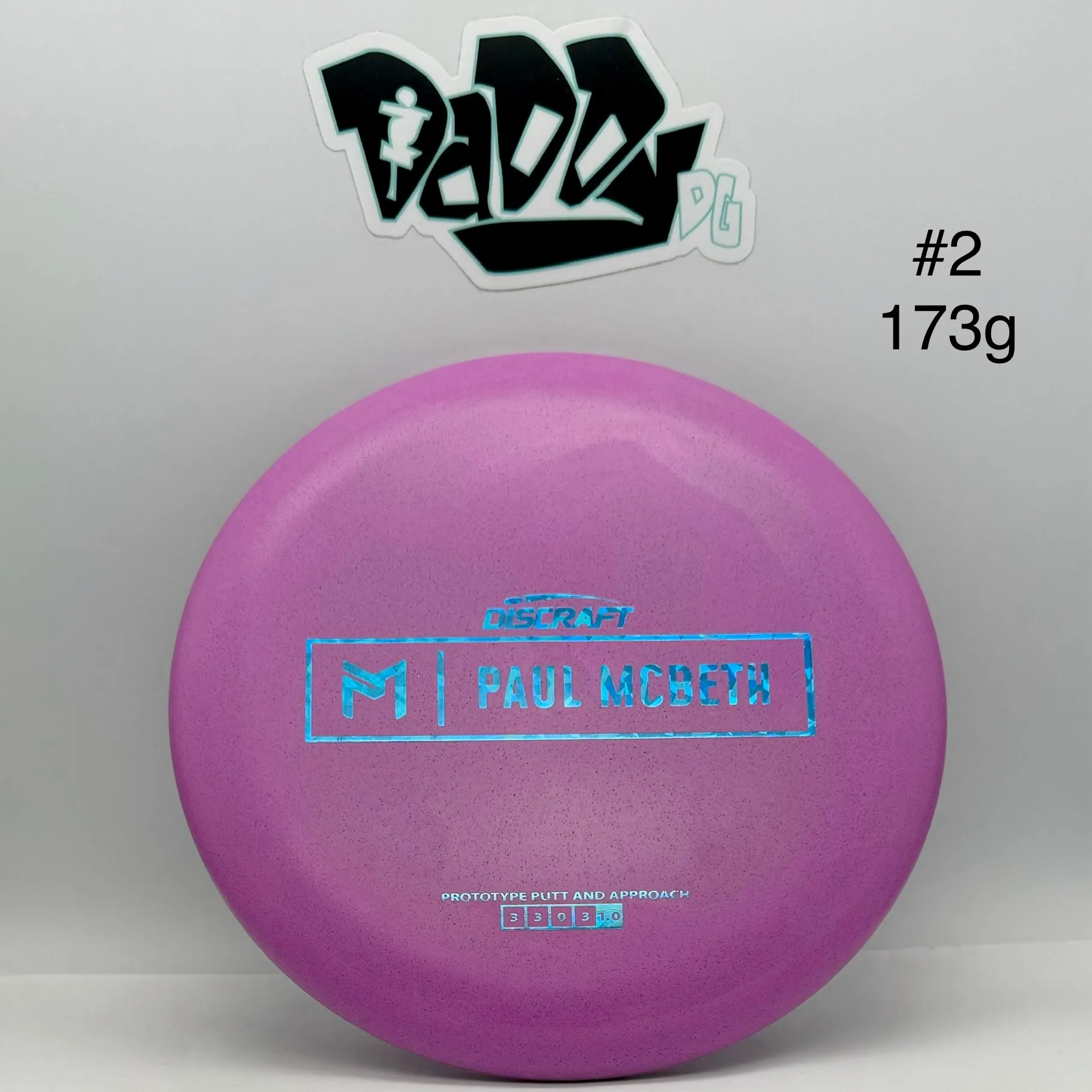 ****NEW Discraft Paul McBeth Kratos Prototype Putt & Approach