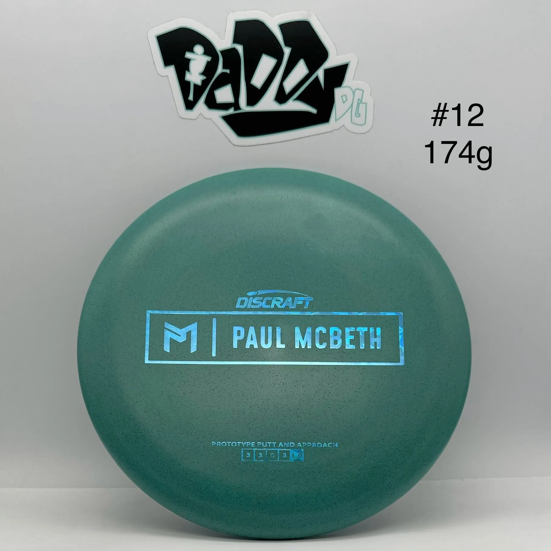 ****NEW Discraft Paul McBeth Kratos Prototype Putt & Approach