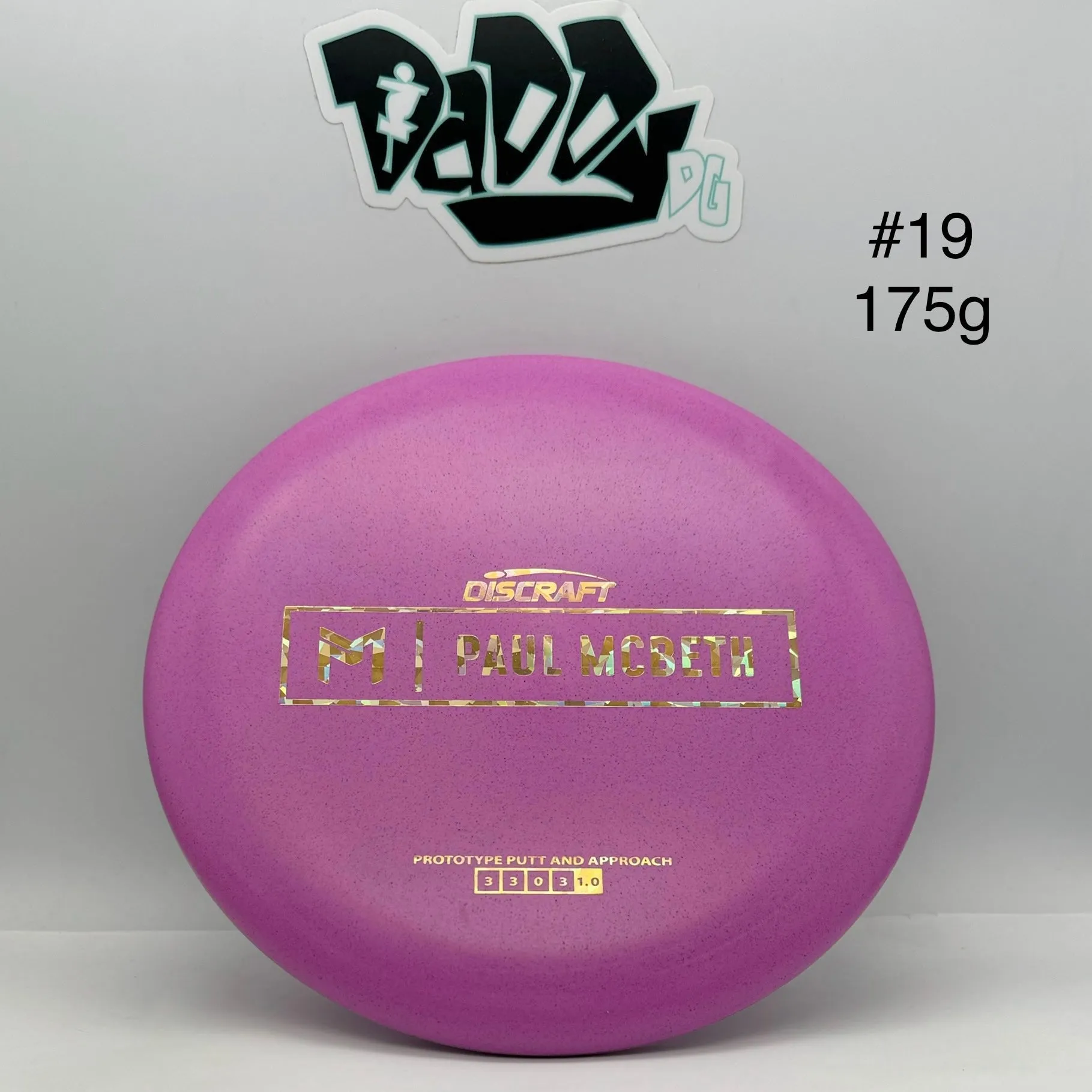 ****NEW Discraft Paul McBeth Kratos Prototype Putt & Approach