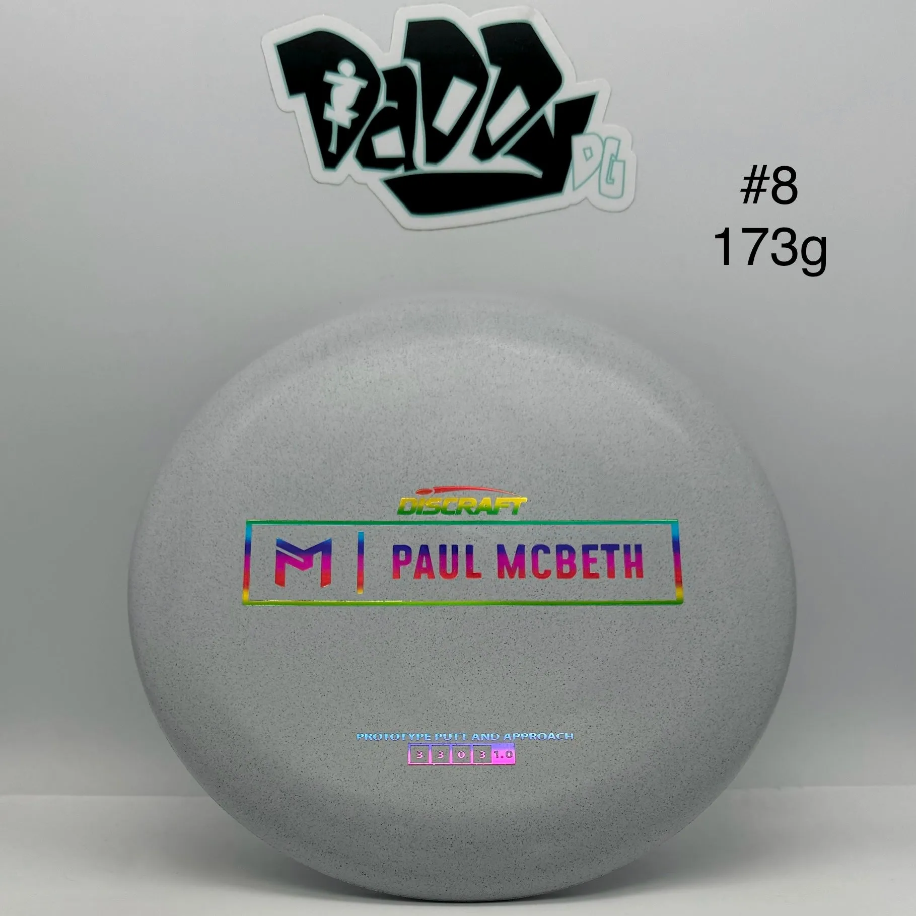 ****NEW Discraft Paul McBeth Kratos Prototype Putt & Approach