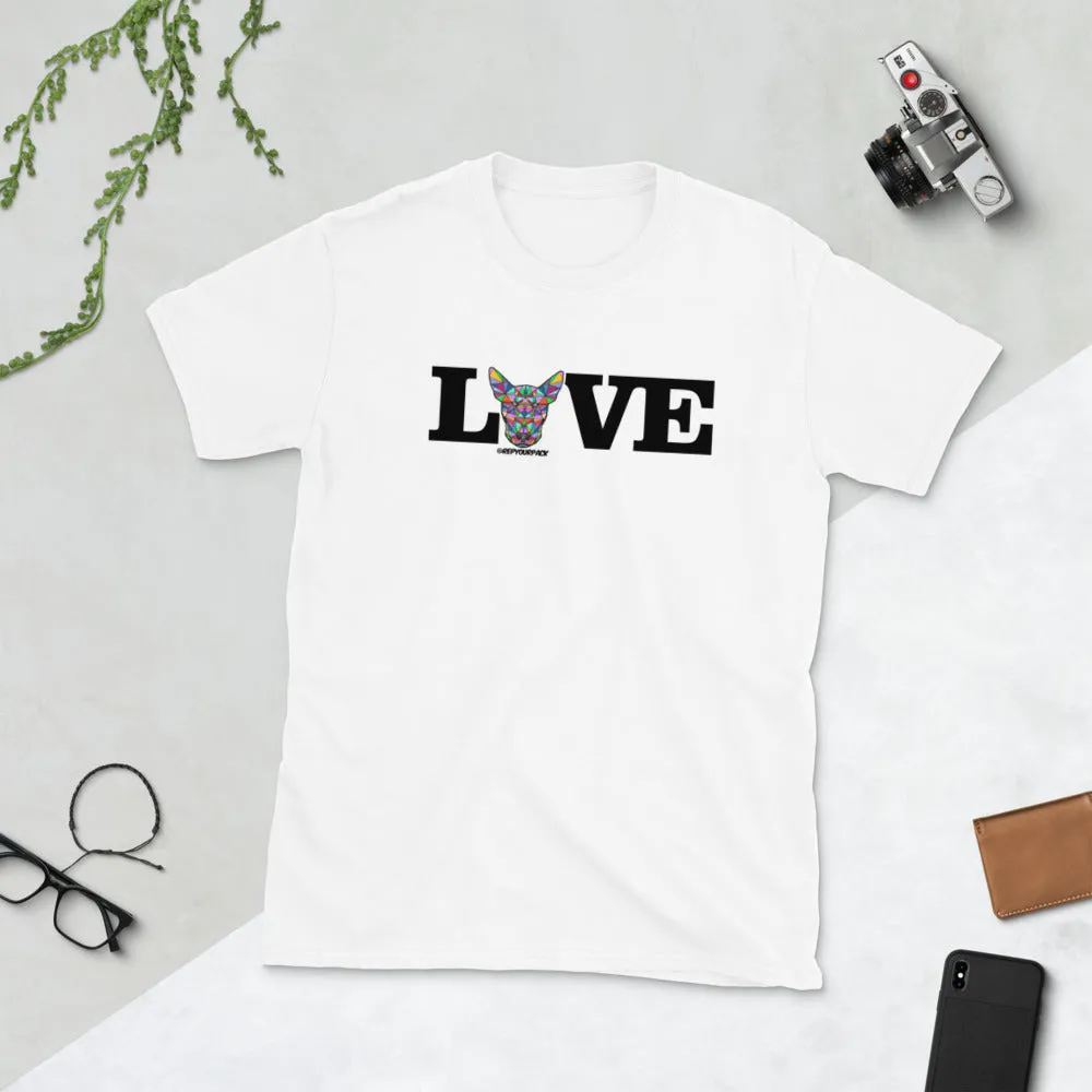 New Love Bull Terrier Short-Sleeve Unisex T-Shirt