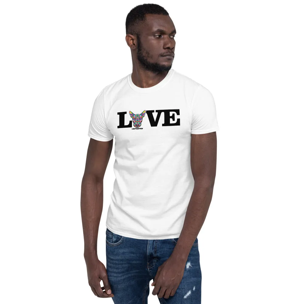 New Love Bull Terrier Short-Sleeve Unisex T-Shirt