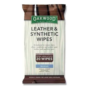 Oakwood Leather & Synthetic Wipes