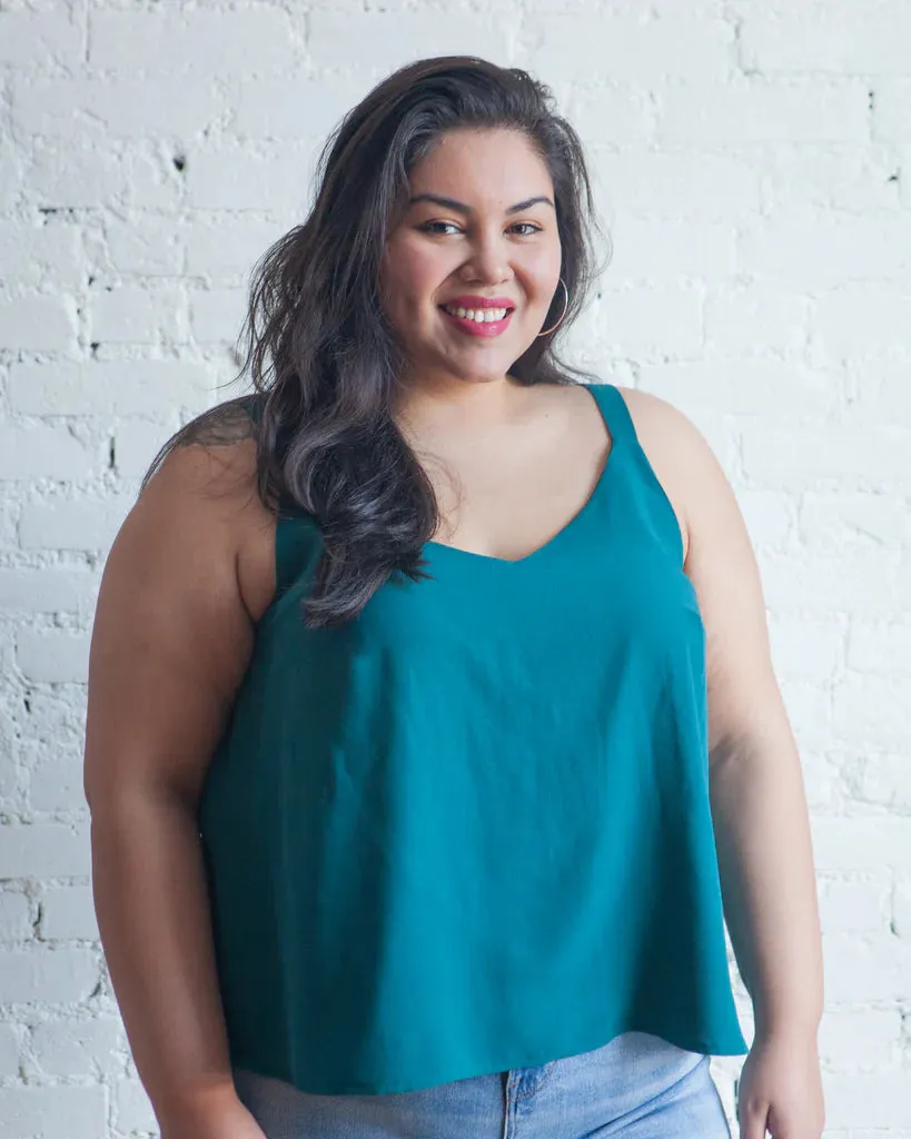 Ogden Cami | Plus Size 14-30 | Sewing Pattern by True Bias