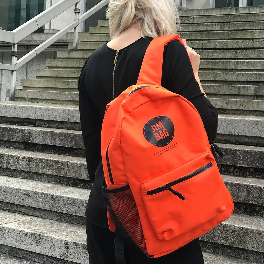 Orange Backpack