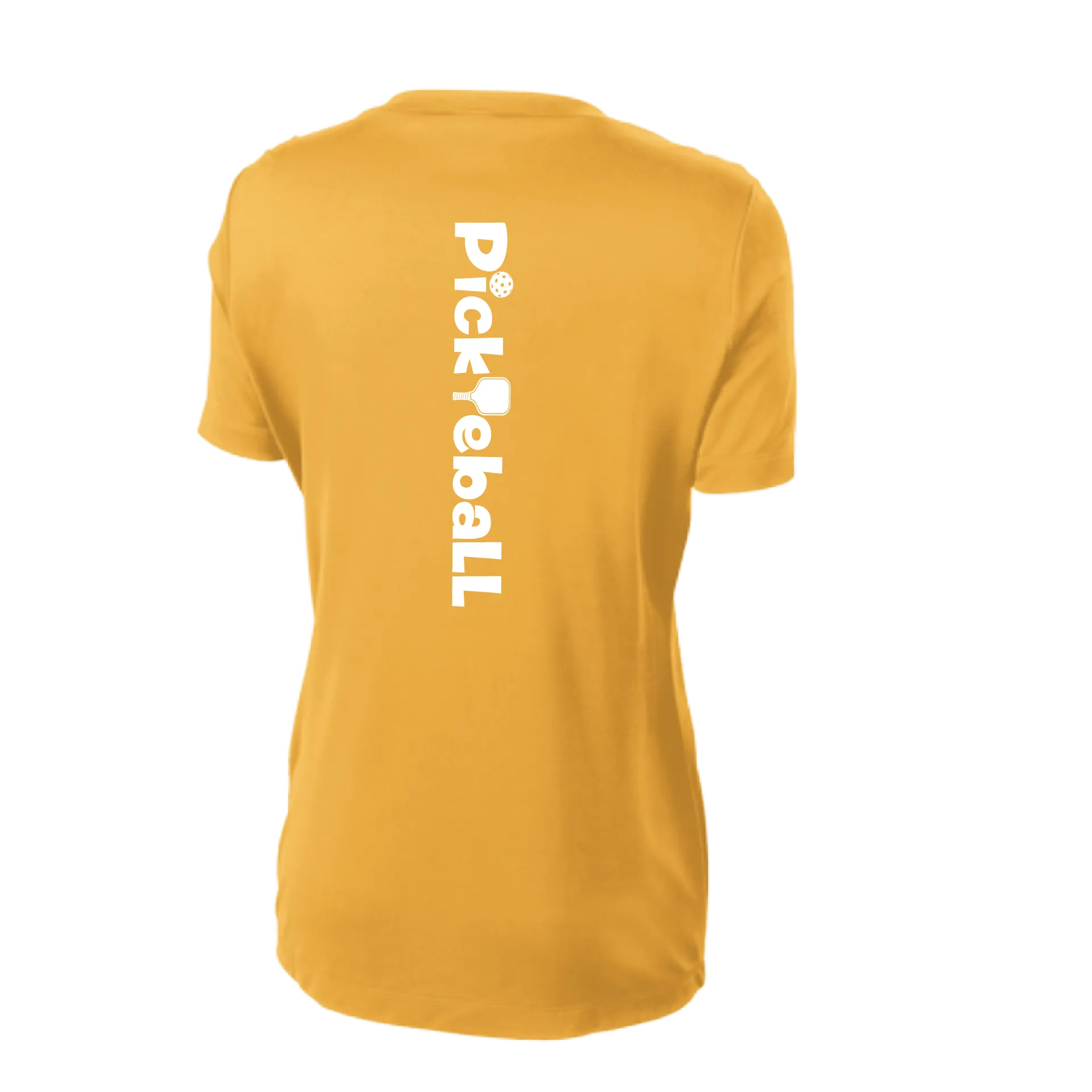 Pickleball Horizontal (Customizable) | Women’s Short Sleeve Crewneck Athletic Shirts | 100% Polyester