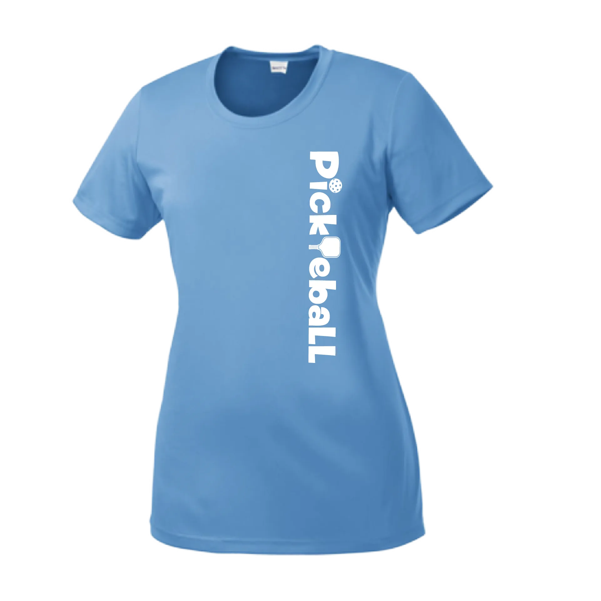 Pickleball Horizontal (Customizable) | Women’s Short Sleeve Crewneck Athletic Shirts | 100% Polyester