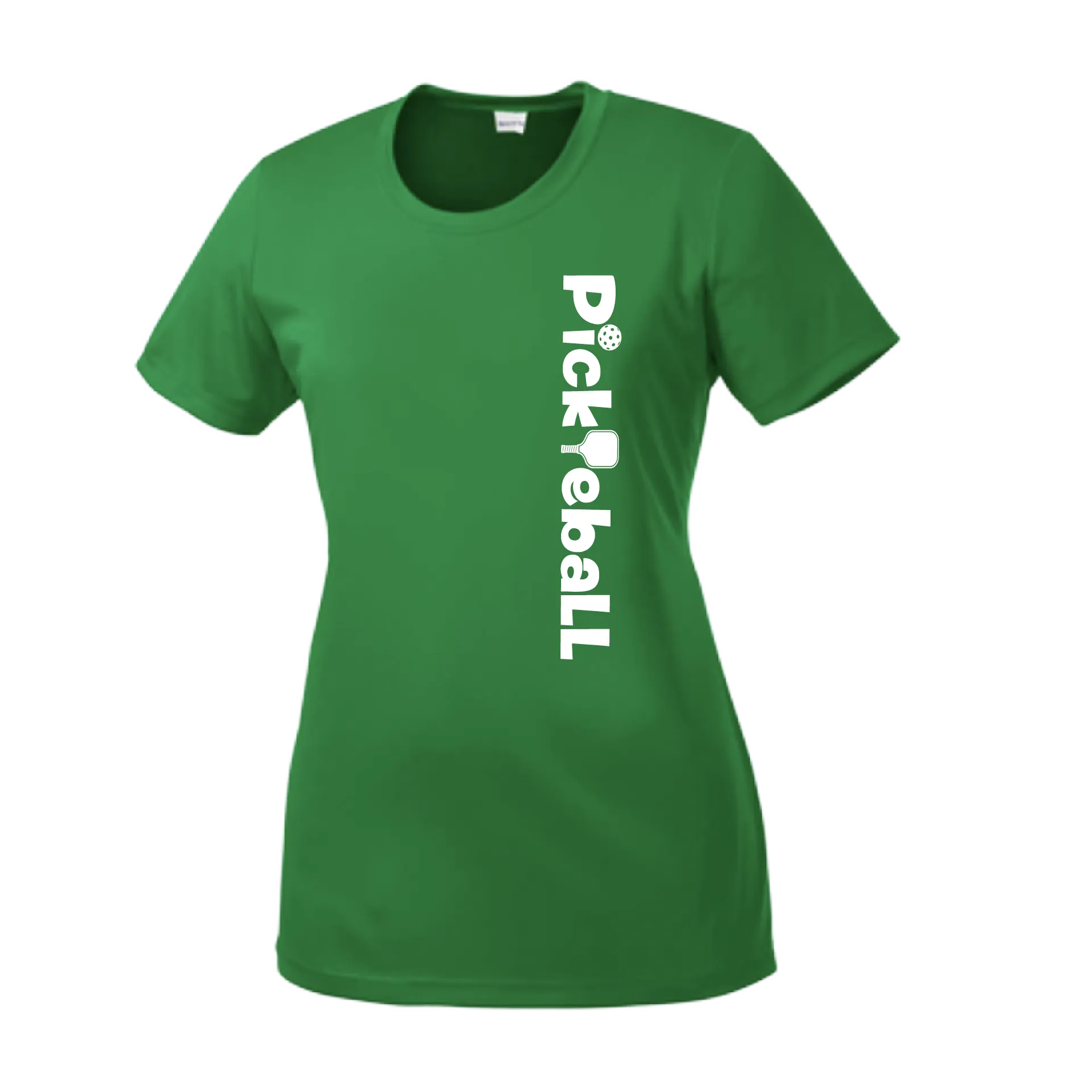 Pickleball Horizontal (Customizable) | Women’s Short Sleeve Crewneck Athletic Shirts | 100% Polyester