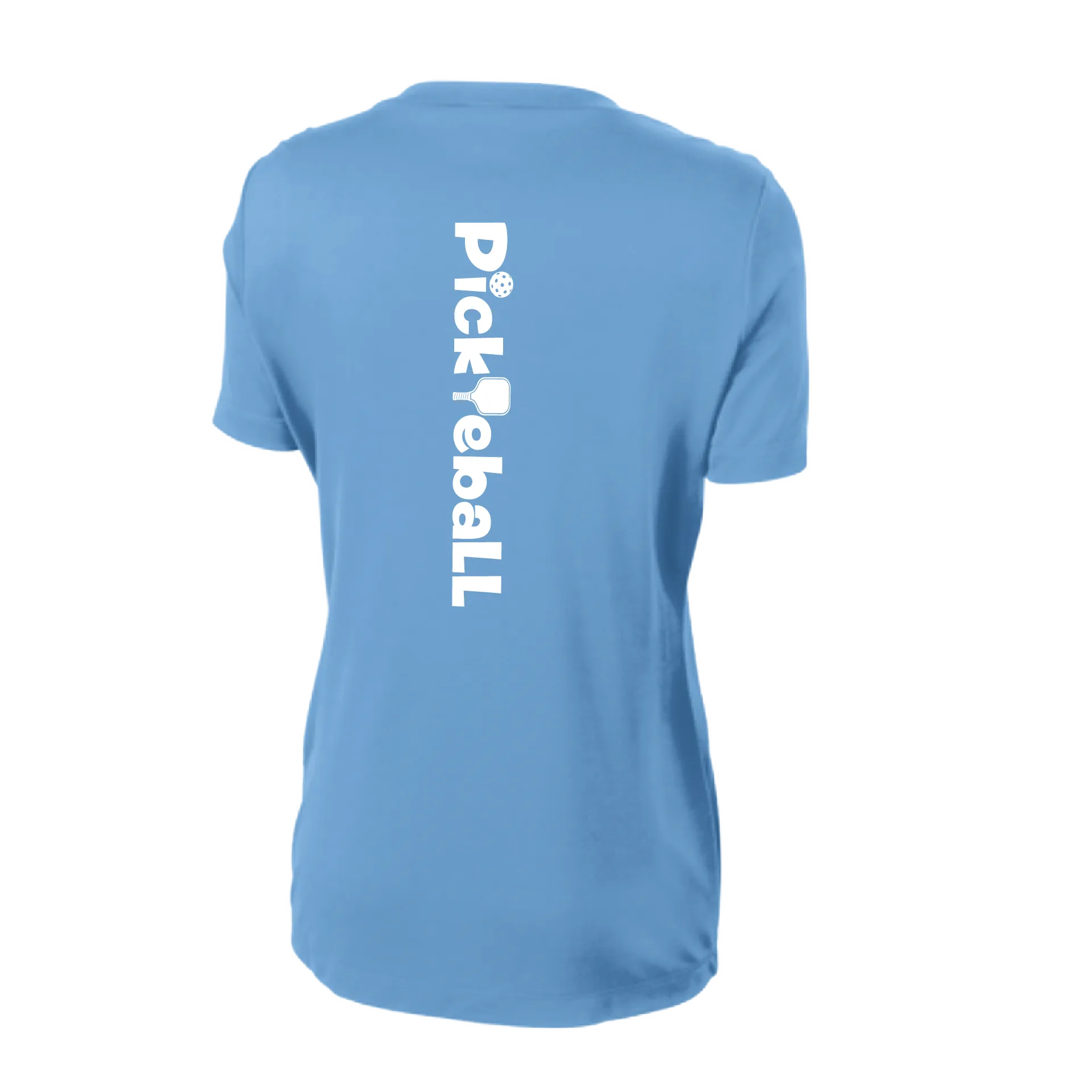 Pickleball Horizontal (Customizable) | Women’s Short Sleeve Crewneck Athletic Shirts | 100% Polyester