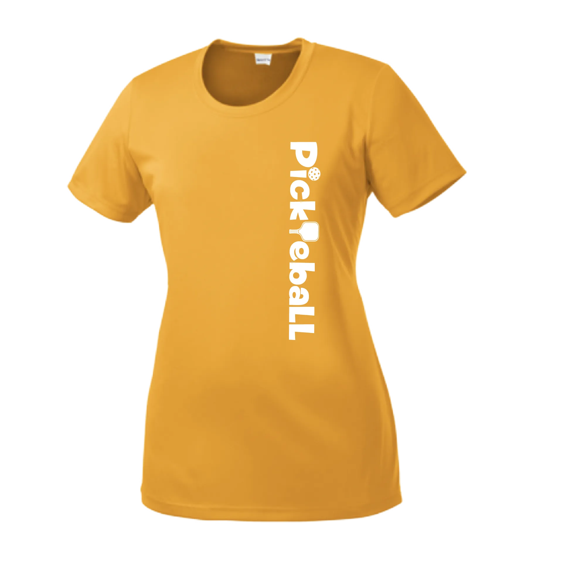 Pickleball Horizontal (Customizable) | Women’s Short Sleeve Crewneck Athletic Shirts | 100% Polyester