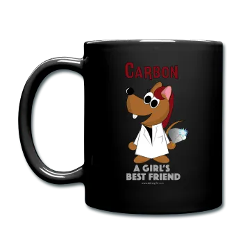 "Carbon, A Girl's Best Friend" - Mug