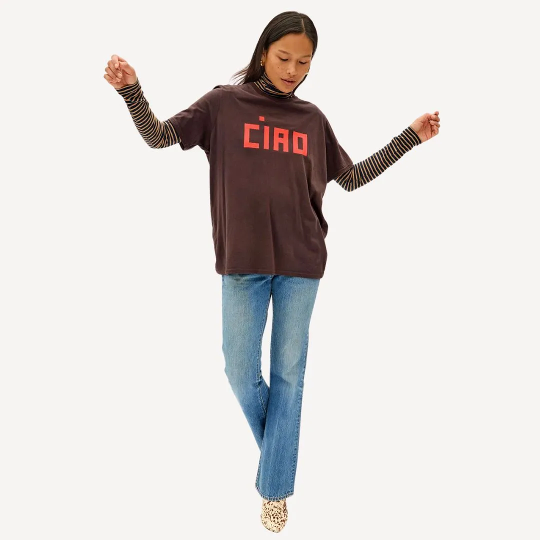 "Ciao" Original Tee (Cocoa)