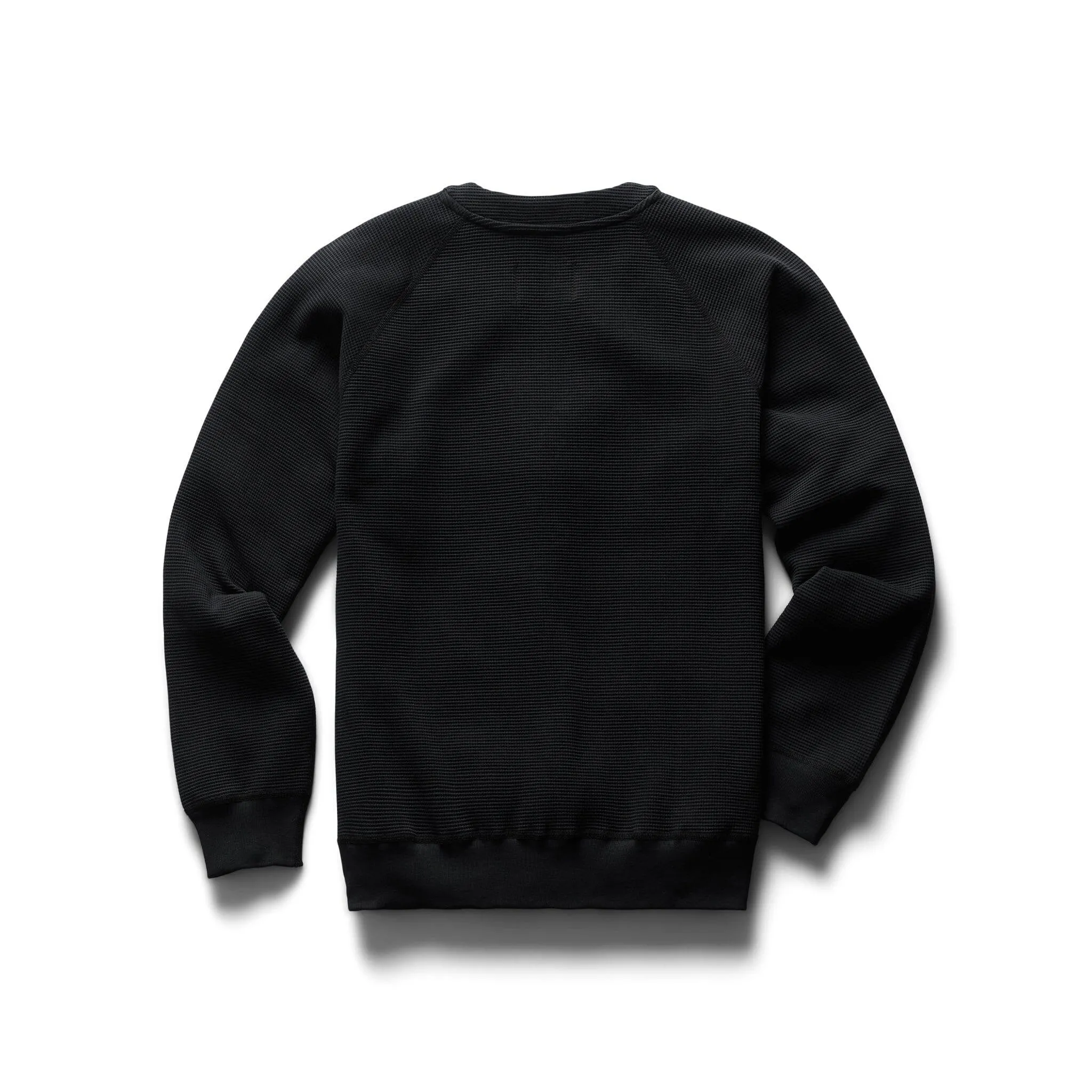 Reigning Champ - Flatback Thermal Cardigan - Black