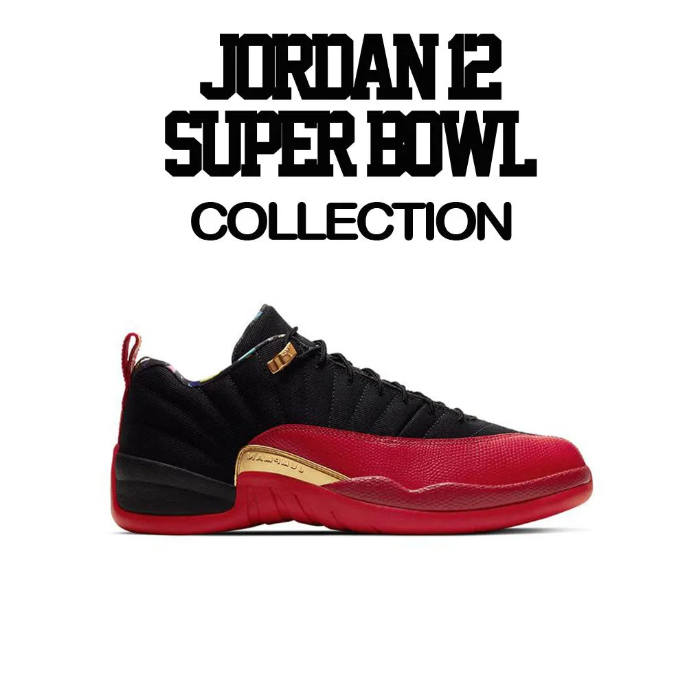 Retro 12 Super Bowl Sweater - Sick - Red