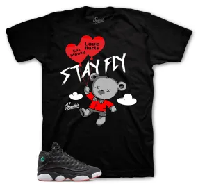 Retro 13 Playoff Money Over Love Shirt