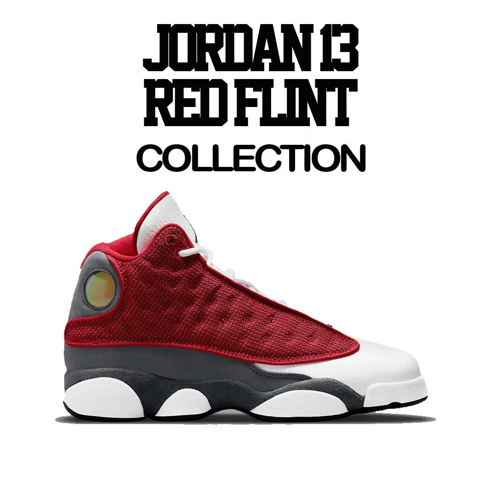 Retro 13 Red Flint Enemies Shirt