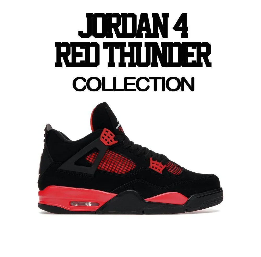 Retro 4 Red Thunder Everyday Shirt