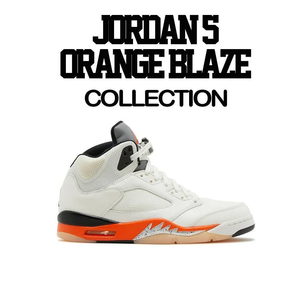 Retro 5 Orange Blaze Sweater - Cheers Bear - Black