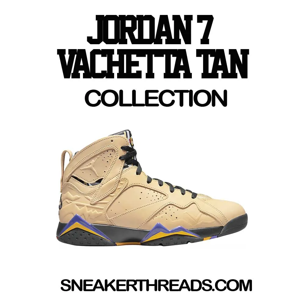 Retro 7 Vachetta Tan Never Discuss Shirt