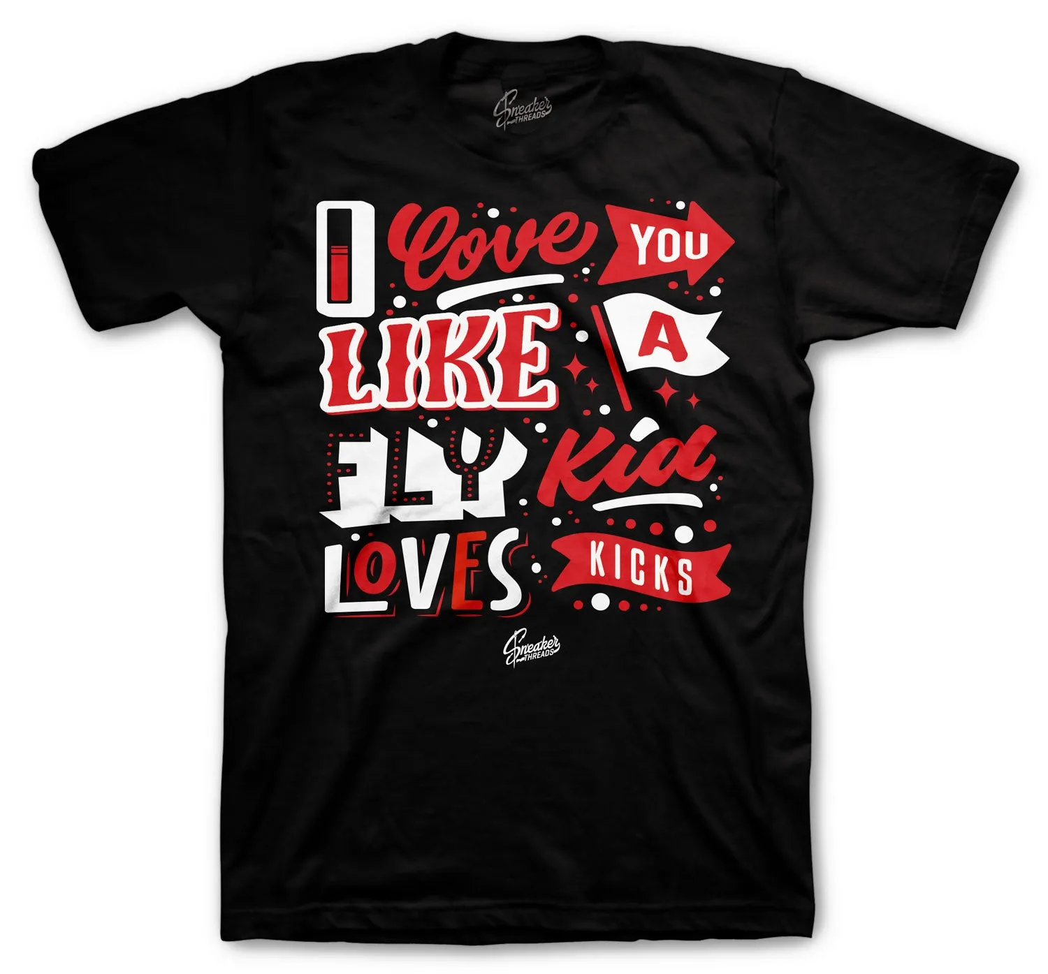 Retro 9 Gym Red Love Kicks Shirt