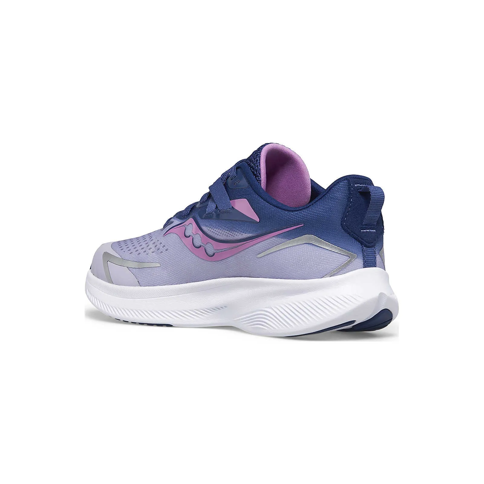 Ride 15 Big Kid's Running Shoe - Mauve, Indigo