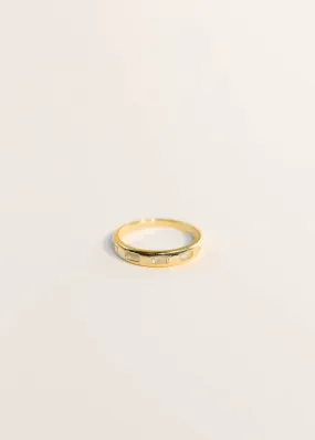 Ring - Inset Baguette